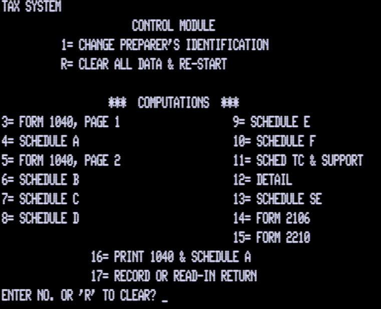 Screen shot